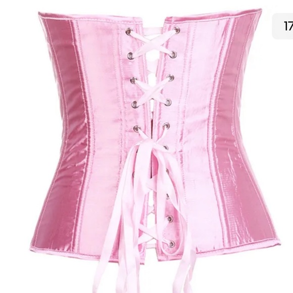 Pink Wicked Boned Corset - Picture 3 of 13